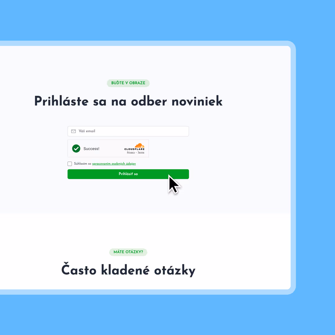 Foto webovej stránky